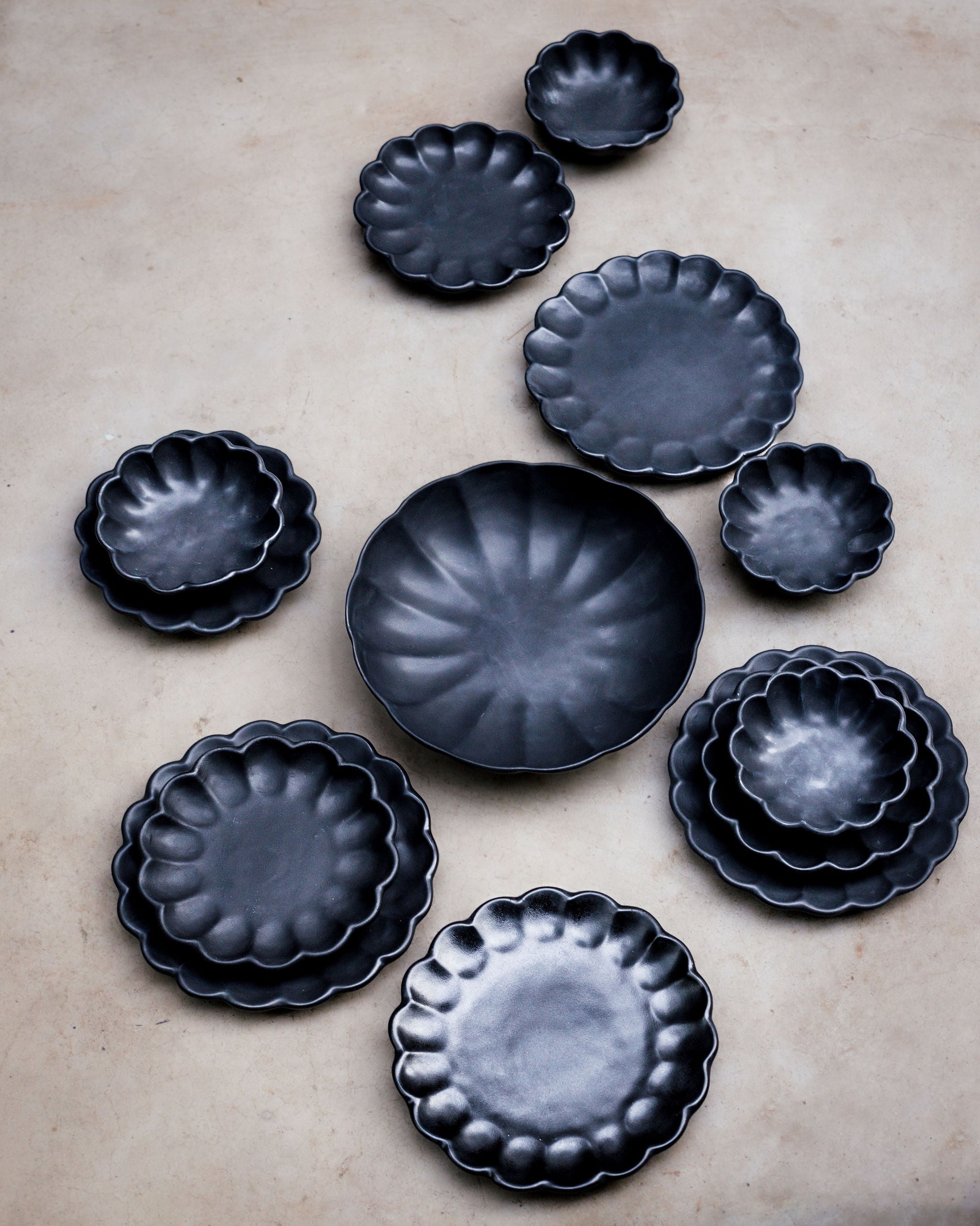 Loza Furora Sets Negro Mate
