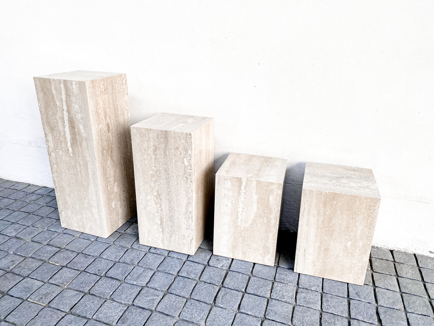 Pedestal Mármol Travertino