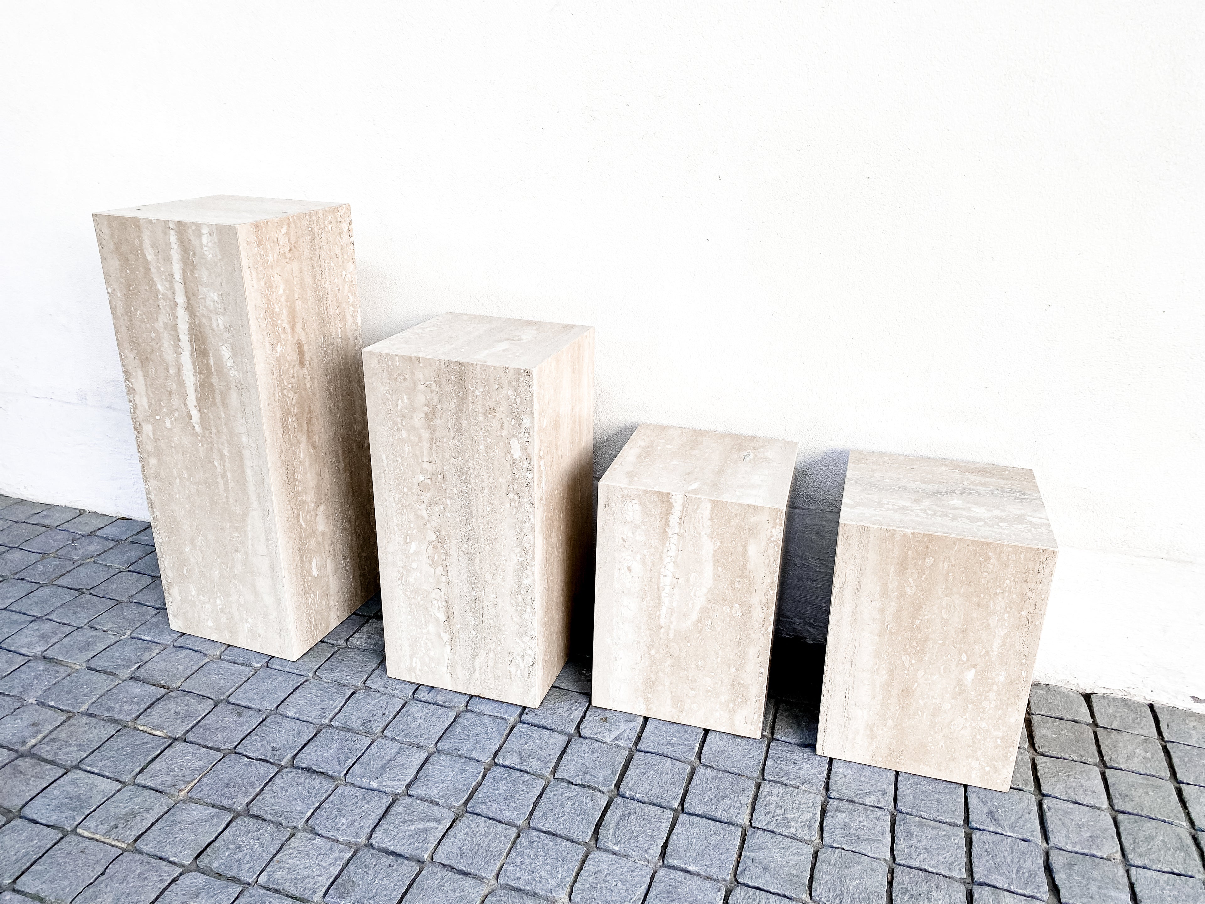 Pedestal Mármol Travertino